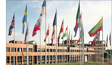 Wegweiser im Altriper Polderstreit: der Europäische Gerichtshof in Luxemburg. FOTO: ARCHIV