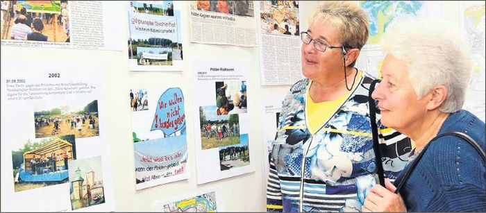 Was hat die BIHN in zehn Jahren erreicht? Darüber gab eine Fotoausstellung Auskunft. FOTO: LENZ Was hat die BIHN in zehn Jahren erreicht? Darüber gab eine Fotoausstellung Auskunft. FOTO: LENZ
